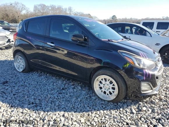 2020 Chevrolet Spark LS with VIN KL8CB6SA0LC411720, listed as a Copart auction lot 42366125 with 77,158 mi miles and Salvage Title. Bid and sale history available at carsss.com. Image 4.