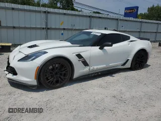 2017 Chevrolet Corvette Grand Sport 3LT z VIN 1G1YZ2D76H5106617, wystawiony jako Copart lot #59230244 z przebiegiem 51 883 mil mil oraz Szkoda całkowita • Salvage title. Historia ofert i sprzedaży dostępna na DreamBid. Obrazek 1.
