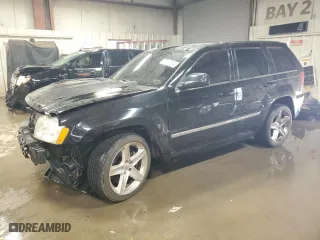 2007 Jeep Grand Cherokee SRT-8 with VIN 1J8HR78377C512937, listed as a Copart auction lot 83219784 with 158,485 mi miles and Salvage Title. Bid and sale history available at carsss.com. Image 1.