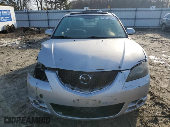 2006 Mazda 3 s with VIN JM1BK123261444211, listed as a Copart auction lot 42774095 with Not Provided miles and Salvage Title. Bid and sale history available at DreamBid. Image 5.