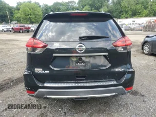 2017 Nissan Rogue S with VIN KNMAT2MVXHP609287, listed as a Copart auction lot 61553905 with 92,513 mi miles and Salvage title. Bid and sale history available at DreamBid. Image 6.