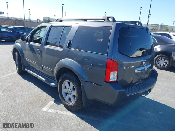 2012 Nissan Pathfinder LE with VIN 5N1AR1NN5CC628008, listed as a IAAI auction lot 41566779 with 116,331 mi miles. Bid and sale history available at carsss.com. Image 3.