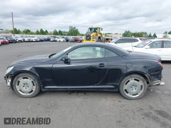 2003 Lexus SC with VIN JTHFN48YX30045446, listed as a IAAI auction lot 42138352 with 168,365 mi miles. Bid and sale history available at carsss.com. Image 14.