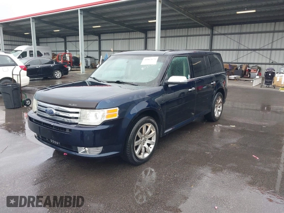 2009 Ford Flex Limited with VIN 2FMDK53C49BA35758, listed as a IAAI auction lot 41862675 with 221,052 mi miles. Bid and sale history available at carsss.com. Image 2.