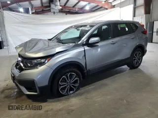 2021 Honda CR-V EX with VIN 2HKRW2H55MH677698, listed as a Copart auction lot 60703215 with 44,825 mi miles and Salvage title. Bid and sale history available at DreamBid. Image 1.