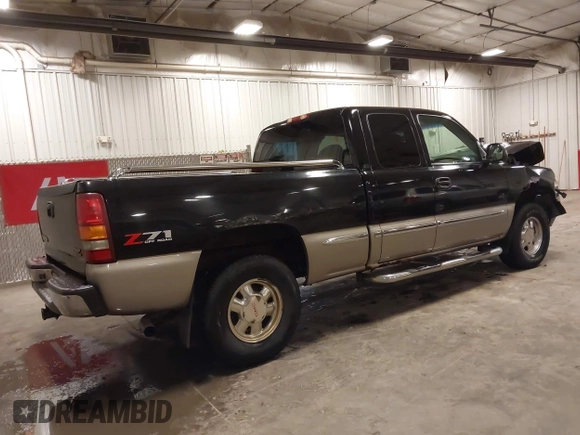 2002 GMC Sierra 1500 SLE with VIN 2GTEK19T821407512, listed as a IAAI auction lot 42326574 with 69,161 mi miles and . Bid and sale history available at DreamBid. Image 4.