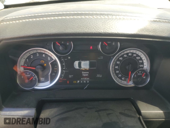 2014 Ram 2500 Laramie with VIN 3C6UR5FL9EG287466, listed as a Copart auction lot 48714275 with 317,145 mi miles and Salvage title. Bid and sale history available at DreamBid. Image 9.