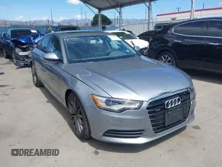 2012 Audi A6 3.0T Premium Plus with VIN WAUGGAFC2CN153095, listed as a IAAI auction lot 41892853 with 92,691 mi miles. Bid and sale history available at carsss.com. Image 1.
