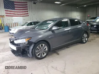 2017 Hyundai Ioniq Limited with VIN KMHC85LC7HU020819, listed as a Copart auction lot 53632155 with 72,404 mi miles and Clean Title. Bid and sale history available at DreamBid. Image 1.