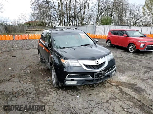2013 Acura MDX with VIN 2HNYD2H21DH506506, listed as a Copart auction lot 51750835 with 193,183 mi miles and Salvage title. Bid and sale history available at DreamBid. Image 12.