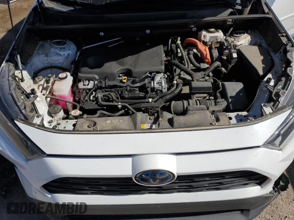 2021 Toyota RAV4 Hybrid LE with VIN 4T3LWRFVXMU044589, listed as a Copart auction lot 62431265 with 52,243 mi miles and Salvage title. Bid and sale history available at DreamBid. Image 11.