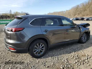 2022 Mazda CX-9 Touring with VIN JM3TCBCY6N0612672, listed as a Copart auction lot 53864575 with 28,456 mi miles and Salvage Title. Bid and sale history available at carsss.com. Image 3.