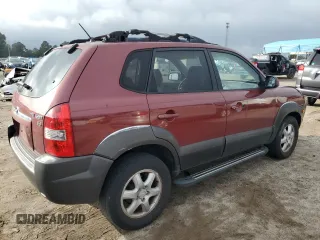 2005 Hyundai Tucson GLS with VIN KM8JN12D05U129525, listed as a Copart auction lot 79690934 with 169,061 mi miles and Salvage Title. Bid and sale history available at carsss.com. Image 3.