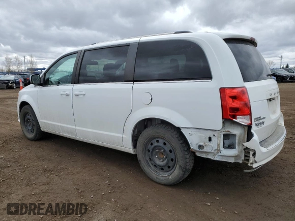 2019 Dodge Grand Caravan SE with VIN 2C4RDGBG3KR728242, listed as a Copart auction lot 49245185 with 189,653 mi miles and Salvage Title. Bid and sale history available at DreamBid. Image 2.