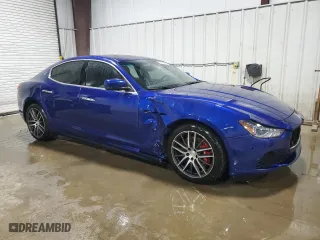 2014 Maserati Ghibli S Q4 with VIN ZAM57RTA4E1101338, listed as a Copart auction lot 49075285 with 26,136 mi miles and Salvage Title. Bid and sale history available at carsss.com. Image 4.