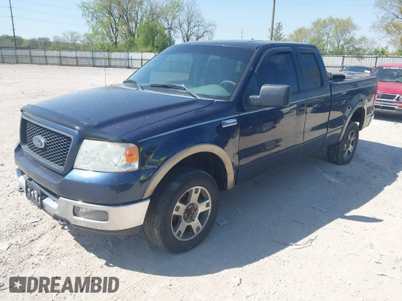 2005 Ford F-150 XLT with VIN 1FTPX14585NB29863, listed as a IAAI auction lot 42117501 with 305,480 mi miles. Bid and sale history available at carsss.com. Image 2.