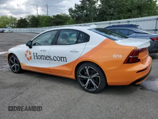 2024 Volvo S60 Plus Dark Theme with VIN 7JRL12TL6RG296210, listed as a Copart auction lot 55575205 with Not provided miles and Salvage title. Bid and sale history available at DreamBid. Image 2.