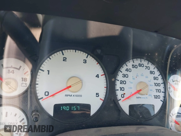 2005 Dodge 2500 SLT with VIN 3D7KS28C55G846789, listed as a IAAI auction lot 40219399 with 190,157 mi miles and . Bid and sale history available at DreamBid. Image 7.
