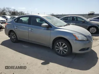 2013 Nissan Sentra FE+ S with VIN 3N1AB7APXDL687650, listed as a Copart auction lot 49295375 with 158,913 mi miles and Salvage Title. Bid and sale history available at DreamBid. Image 4.