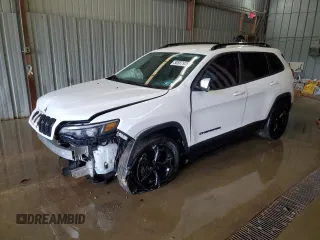 2019 Jeep Cherokee Altitude with VIN 1C4PJMLB0KD472727, listed as a Copart auction lot 58987935 with 43,255 mi miles and Salvage title. Bid and sale history available at DreamBid. Image 1.
