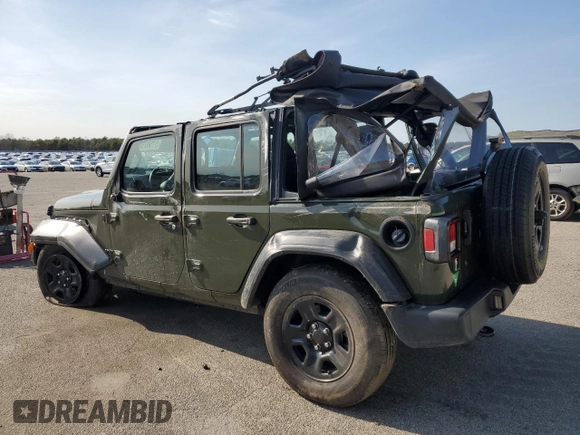 2022 Jeep Wrangler Unlimited Willys with VIN 1C4HJXDN6NW245016, listed as a Copart auction lot 51582925 with 3,029 mi miles and Salvage title. Bid and sale history available at DreamBid. Image 2.