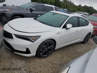 2023 Acura Integra w/A-Spec Package with VIN 19UDE4H35PA027676, listed as a Copart auction lot 74620534 with 2,859 mi miles and Salvage Title. Bid and sale history available at carsss.com. Image 1.