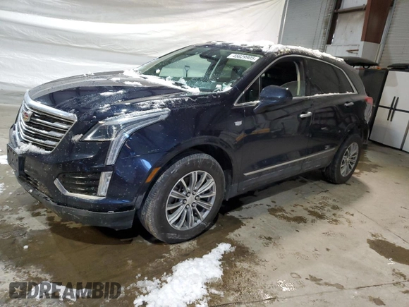 2017 Cadillac XT5 Luxury AWD with VIN 1GYKNDRSXHZ183169, listed as a Copart auction lot 45629905 with 61,903 mi miles and Salvage Title. Bid and sale history available at carsss.com. Image 1.