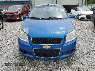 2009 Chevrolet Aveo 1LT with VIN KL1TD66E79B622286, listed as a Copart auction lot 56113094 with 96,075 mi miles and Salvage title. Bid and sale history available at DreamBid. Image 5.