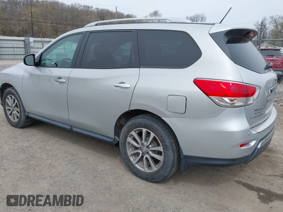 2014 Nissan Pathfinder SL z VIN 5N1AR2MM6EC721637, wystawiony jako IAAI lot #41943585 z przebiegiem 49 094 mil mil oraz . Historia ofert i sprzedaży dostępna na DreamBid. Obrazek 3.