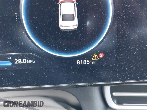 2024 Hyundai Elantra SEL with VIN KMHLM4DG2RU809713, listed as a IAAI auction lot 41998632 with 8,185 mi miles and . Bid and sale history available at DreamBid. Image 15.