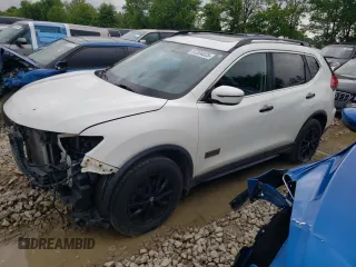 2017 Nissan Rogue SL with VIN 5N1AT2MV6HC766950, listed as a Copart auction lot 57284025 with 79,101 mi miles and Clean title. Bid and sale history available at DreamBid. Image 1.
