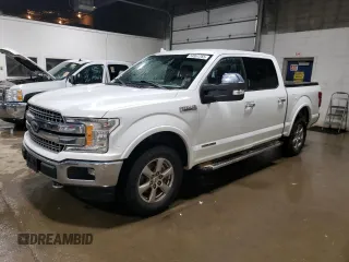 2018 Ford F-150 XL z VIN 1FTFW1E19JFD86240, wystawiony jako Copart lot #54861755 z przebiegiem 151 131 mil mil oraz Czysty tytuł • Clean title. Historia ofert i sprzedaży dostępna na DreamBid. Obrazek 1.