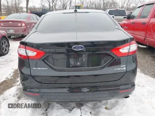 2014 Ford Fusion SE Hybrid with VIN 3FA6P0LUXER236740, listed as a IAAI auction lot 41399510 with 82,720 mi miles. Bid and sale history available at carsss.com. Image 16.