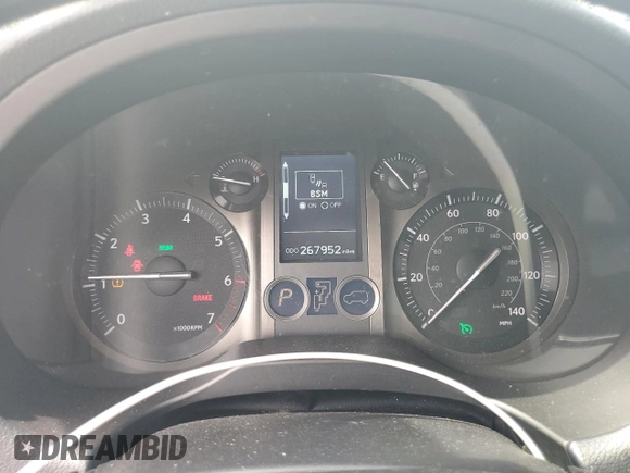 2015 Lexus GX 460 with VIN JTJBM7FX6F5098616, listed as a Copart auction lot 54329445 with 267,952 mi miles and Clean Title. Bid and sale history available at carsss.com. Image 9.