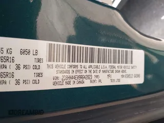 2009 Dodge Grand Caravan SE with VIN 2D8HN44E09R642823, listed as a IAAI auction lot 42606693 with 132,967 mi miles and . Bid and sale history available at DreamBid. Image 9.