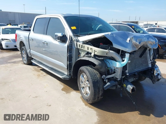2023 Ford F-150 XL with VIN 1FTEW1C56PKD59319, listed as a IAAI auction lot 41539842 with 39,854 mi miles. Bid and sale history available at carsss.com. Image 1.