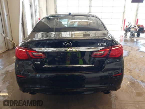 2015 Infiniti Q70 with VIN JN1BY1PR2FM830317, listed as a IAAI auction lot 41619546 with 85,964 mi miles and . Bid and sale history available at DreamBid. Image 16.