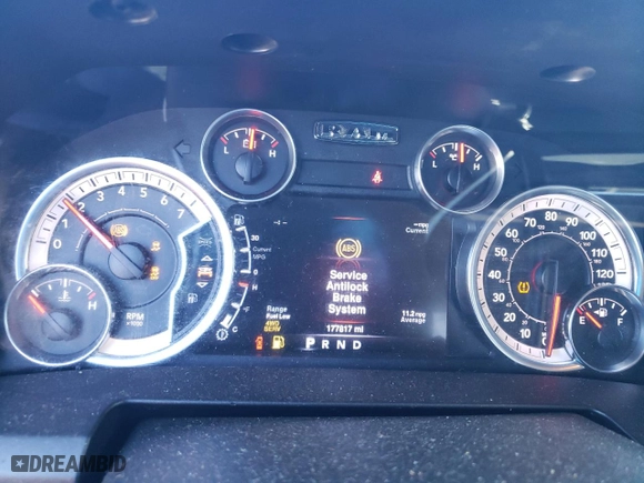2013 Ram 1500 Tradesman with VIN 1C6RR7FT3DS638185, listed as a Copart auction lot 42178965 with 177,817 mi miles and Salvage Title. Bid and sale history available at carsss.com. Image 9.