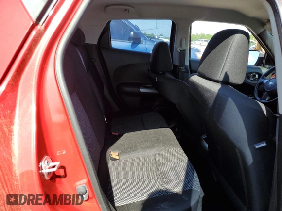 2015 Nissan Juke SV with VIN JN8AF5MVXFT557323, listed as a Copart auction lot 56647975 with Not provided miles and Clean title. Bid and sale history available at DreamBid. Image 10.