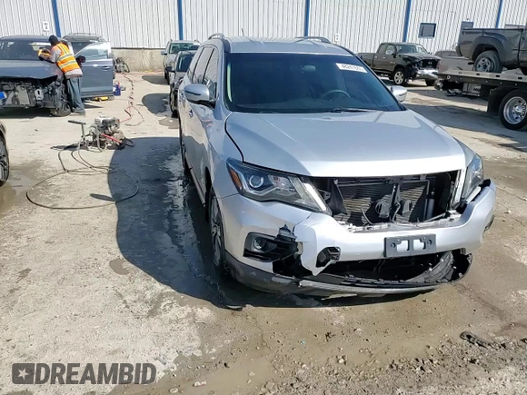 2018 Nissan Pathfinder S with VIN 5N1DR2MM2JC635328, listed as a Copart auction lot 48247665 with 91,720 mi miles and Salvage Title. Bid and sale history available at DreamBid. Image 14.