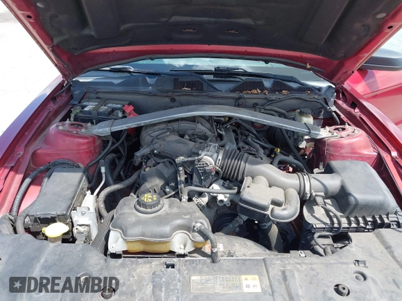 2014 Ford Mustang V6 with VIN 1ZVBP8EM8E5278957, listed as a IAAI auction lot 41996963 with 128,489 mi miles. Bid and sale history available at carsss.com. Image 10.