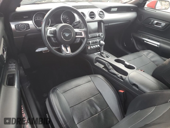 2019 Ford Mustang EcoBoost with VIN 1FATP8UHXK5171101, listed as a Copart auction lot 48926235 with 38,080 mi miles and Salvage Title. Bid and sale history available at carsss.com. Image 8.