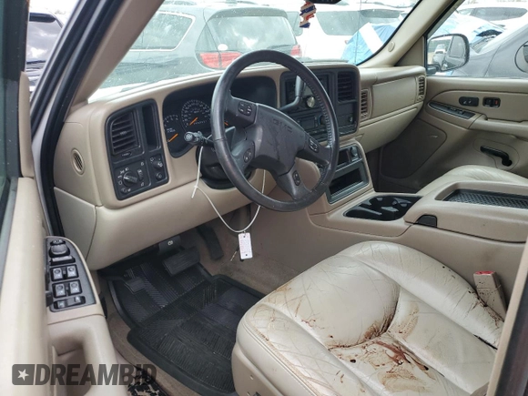 2006 GMC Yukon SLE with VIN 1GKEC13ZX6R133340, listed as a Copart auction lot 48743425 with Not Provided miles and Salvage Title. Bid and sale history available at DreamBid. Image 8.