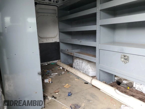 2018 Ram ProMaster Cargo with VIN 3C6URVJG1JE108272, listed as a Copart auction lot 88373495 with 115,520 mi miles and Salvage Title. Bid and sale history available at carsss.com. Image 10.
