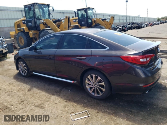 2015 Hyundai Sonata Sport with VIN 5NPE34AF7FH191712, listed as a Copart auction lot 68288344 with 54,849 mi miles and Salvage title. Bid and sale history available at DreamBid. Image 2.