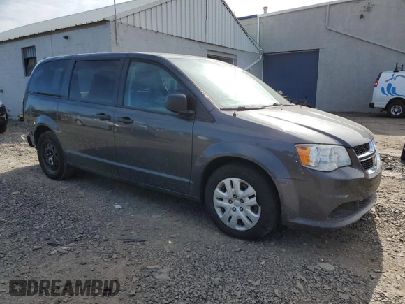 2019 Dodge Grand Caravan SE with VIN 2C4RDGBG0KR754698, listed as a Copart auction lot 45338225 with 152,537 mi miles and Salvage Title. Bid and sale history available at DreamBid. Image 4.