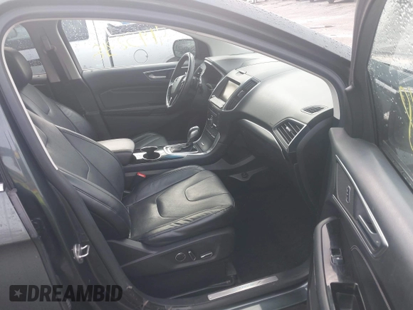 2015 Ford Edge Titanium with VIN 2FMPK4K95FBB20469, listed as a IAAI auction lot 41952318 with 186,859 mi miles. Bid and sale history available at carsss.com. Image 5.