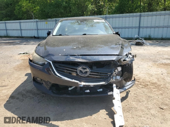 2015 Mazda 6 i Grand Touring with VIN JM1GJ1W69F1168512, listed as a Copart auction lot 53150995 with 130,205 mi miles and Salvage Title. Bid and sale history available at DreamBid. Image 5.