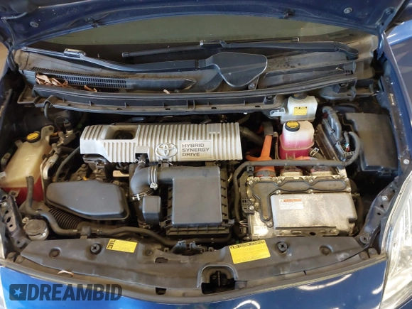 2011 Toyota Prius I with VIN JTDKN3DU9B1334548, listed as a IAAI auction lot 41891735 with 128,841 mi miles and . Bid and sale history available at DreamBid. Image 10.