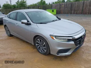 2019 Honda Insight Touring z VIN 19XZE4F93KE020162, wystawiony jako IAAI lot #42366605 z przebiegiem 120 256 mil mil oraz . Historia ofert i sprzedaży dostępna na DreamBid. Obrazek 1.